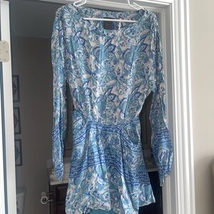 Free People blue summer dress, size small